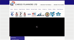 Desktop Screenshot of cargoplannersindia.com
